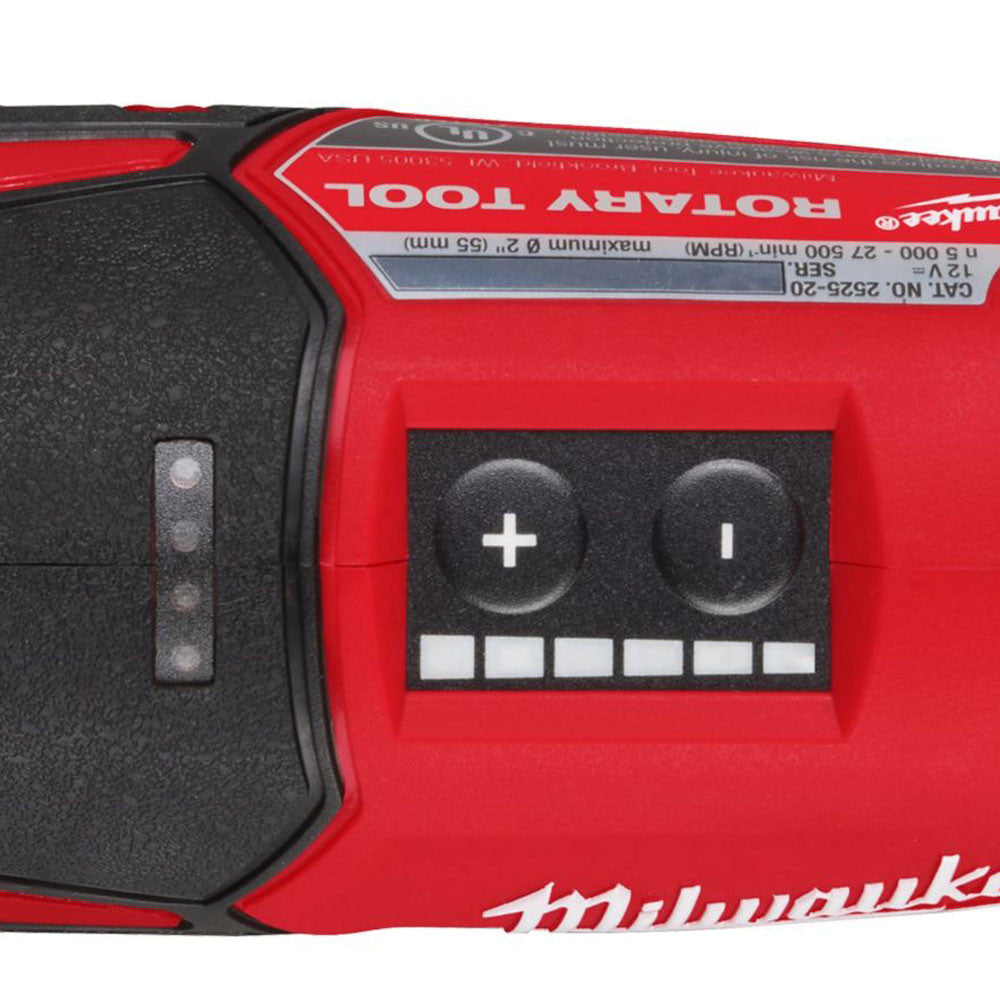 Milwaukee 2525-20 M12 12V Li-Ion Cordless Brushless Rotary Tool - Bare Tools : Milwaukee