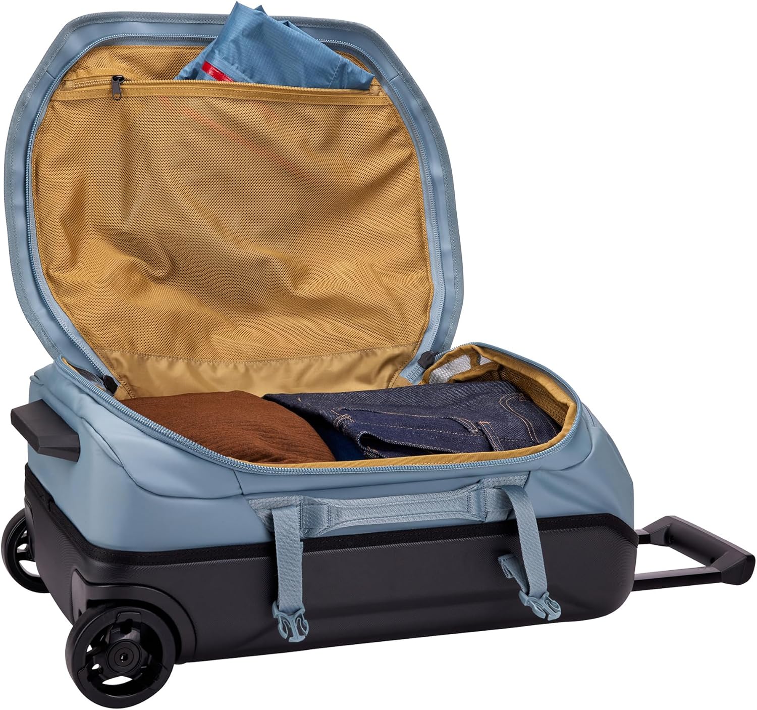 THULE CHASM RECYCLED WHEELED DUFFEL CARRY-ON TRAVEL SUITCASE