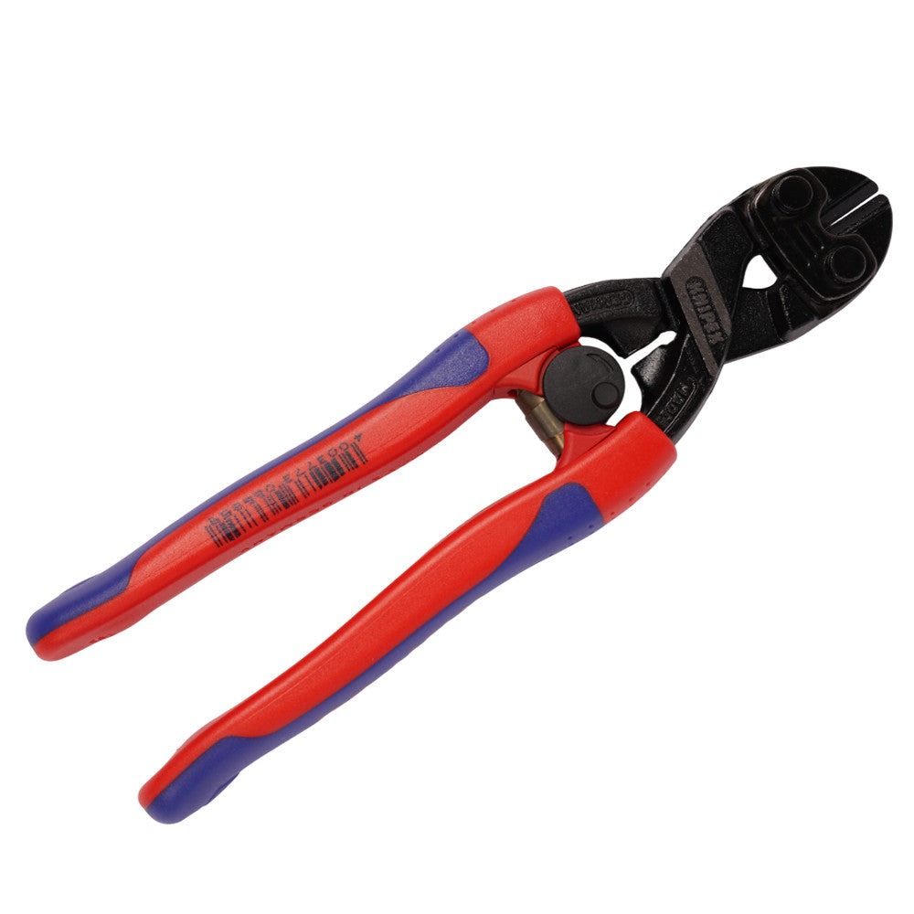 KNIPEX Tools 71 12 200, Comfort Grip High Leverage Cobolt Cutters with Opening Lock and Spring : KNIPEX