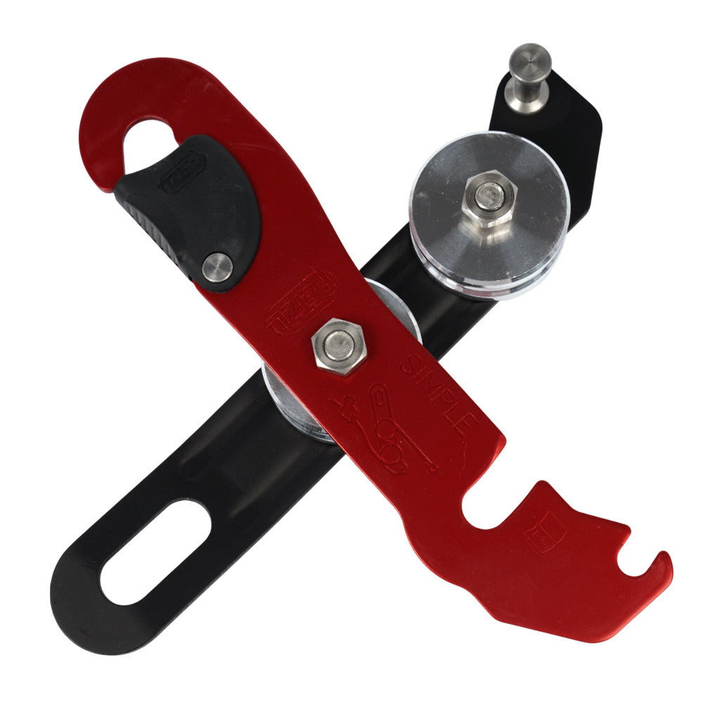 240g Lightweight Caving Descender Simple Model D004AA00 Multicolor 1 Count