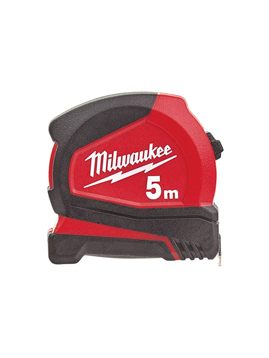 Milwaukee 5m Pro Compact Metric Tape Measure, Black, 4932459593