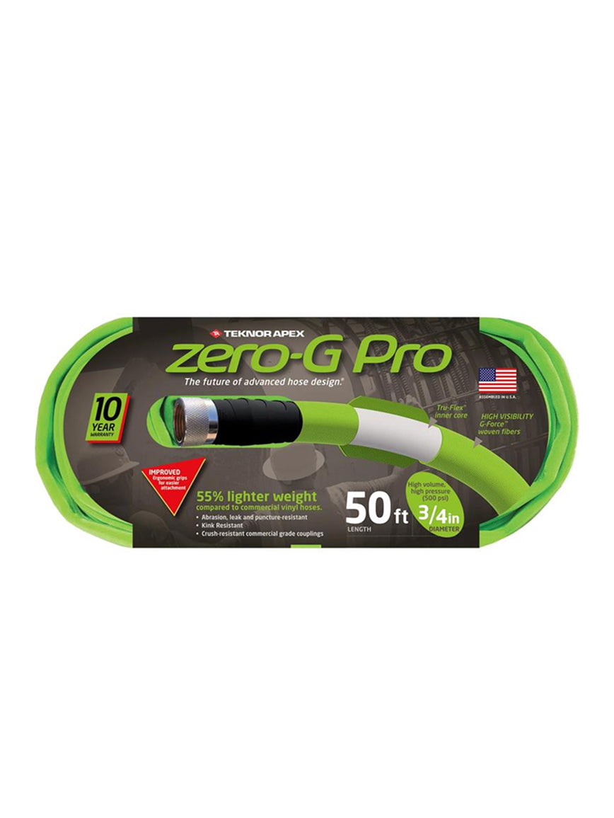 Teknor Apex Zero-G Pro 3/4 in. D X 50 ft. L Heavy Duty Commercial Grade Garden Hose
