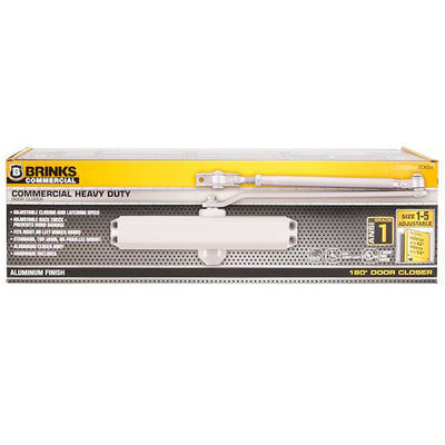 COMMERCIAL GRADE 1 DURABLE DOOR CLOSER FOR HEAVY DOORS