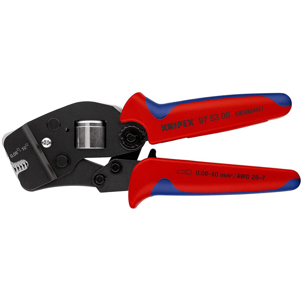 97 53 08 Self-Adjusting Crimping Pliers for End Sleeves 0.08–10 mm²