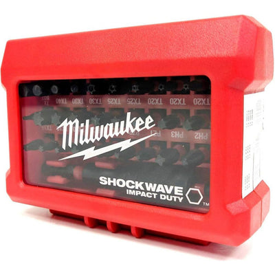 Milwaukee MW4932464240 Bit Set Chrome Vanadium Steel : Milwaukee