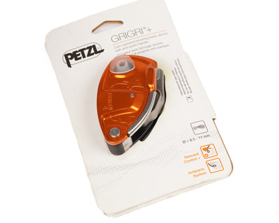 Petzl GRIGRI+ Belay Device With Cam Assisted Blocking One Size Orange : Petzl