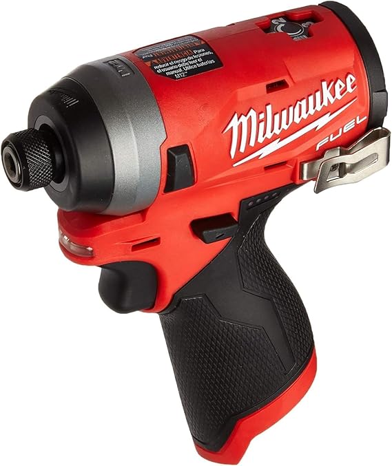 Milwaukee M12 FUEL 1/4 in. Cordless Brushless Impact Driver Tool Only : Milwaukee