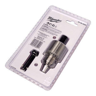 3/4" Weldon to 1/2" Chuck Adapter – Durable Heavy-Duty Drill Chuck Converter with Key, Model 4274-21