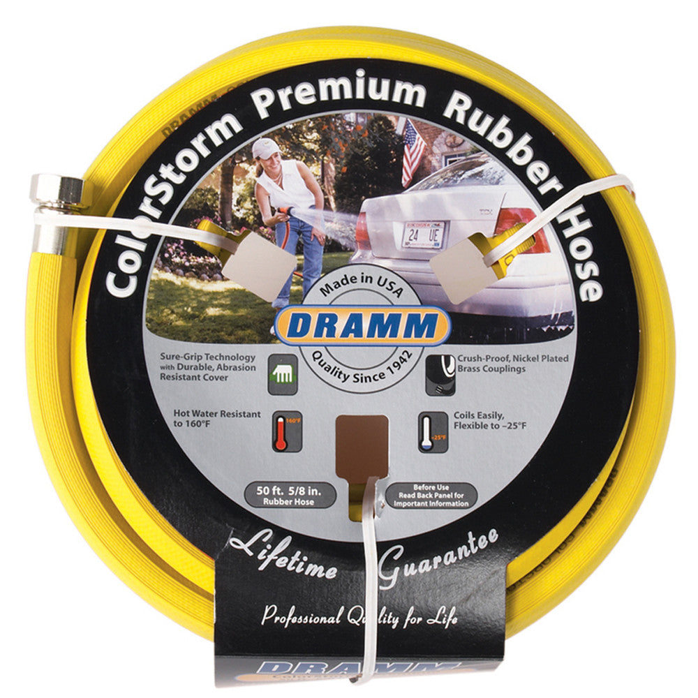 DRAMM - Dramm ColorStorm 5/8 in. D X 50 ft. L Heavy Duty Premium Grade Garden Hose