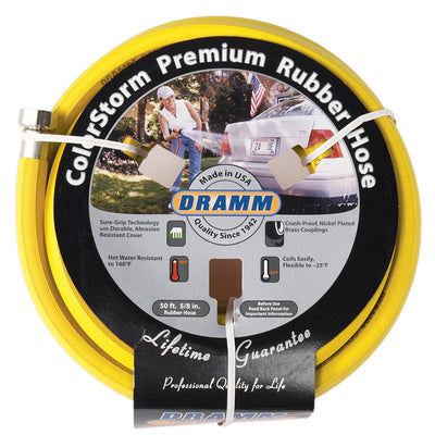 DRAMM - Dramm ColorStorm 5/8 in. D X 50 ft. L Heavy Duty Premium Grade Garden Hose