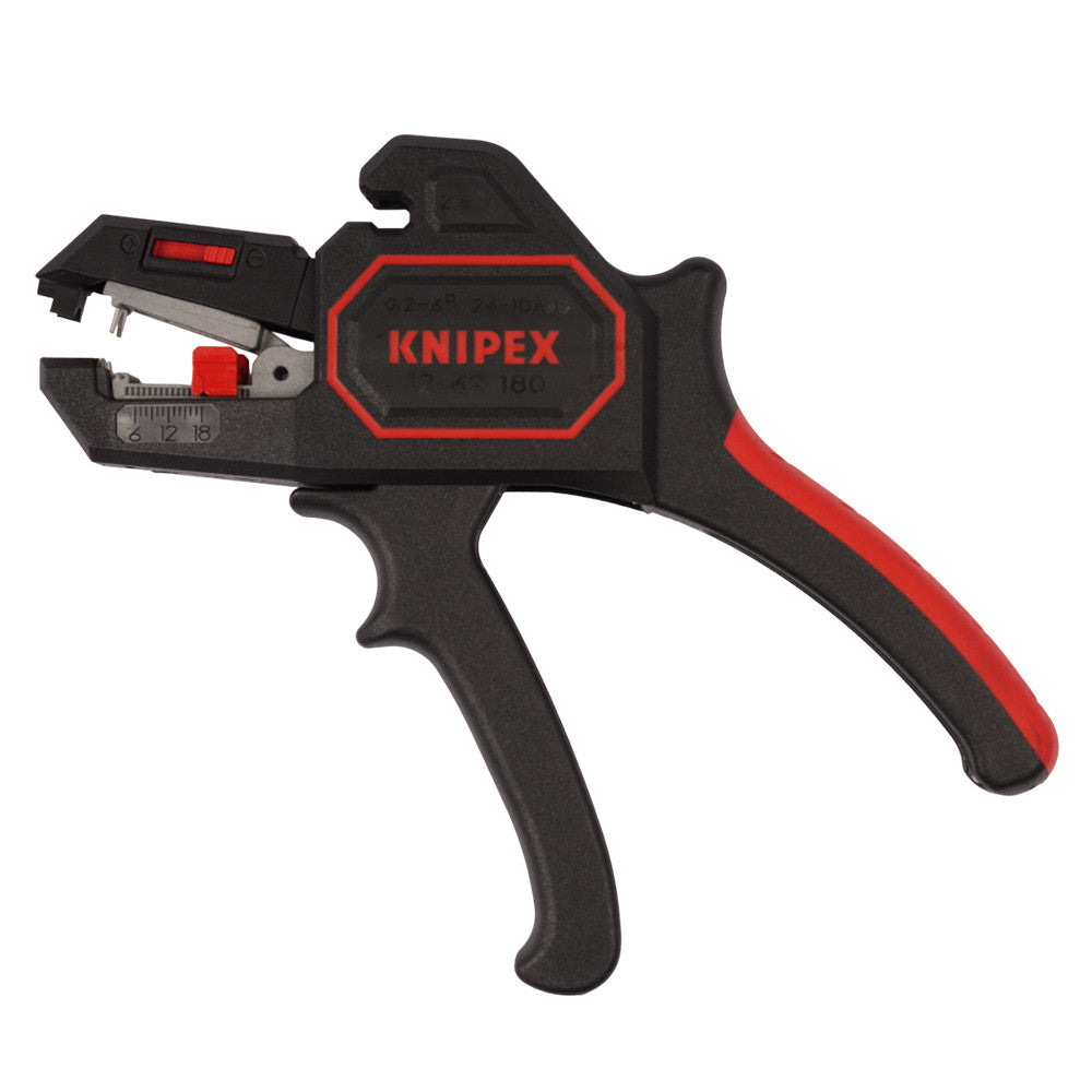 Automatic Wire Stripper 10–24 AWG Self-Adjusting 7.25 in