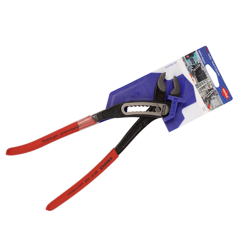 KNIPEX 8801250 Alligator Water Pump Pliers 250 mm Non-Slip Atramentized : KNIPEX