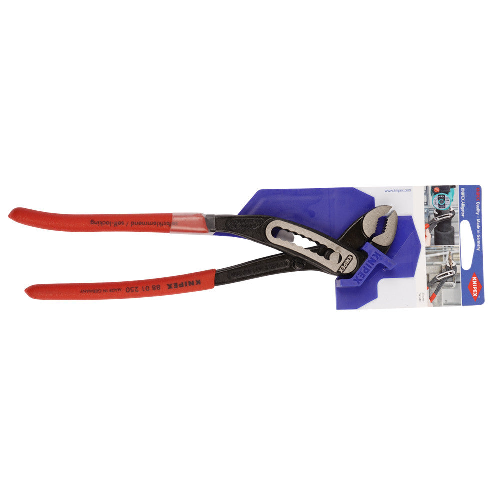 KNIPEX 8801250 Alligator Water Pump Pliers 250 mm Non-Slip Atramentized : KNIPEX