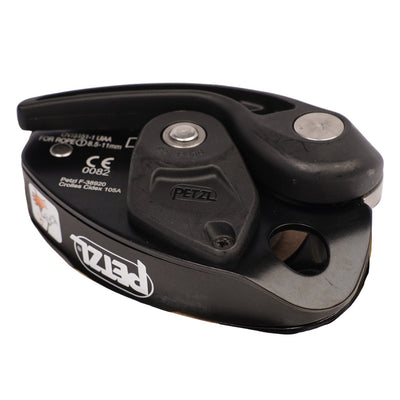 Petzl Neox Cam-Assisted Belay Device – Lead Climbing Safety, Ergonomic Handle