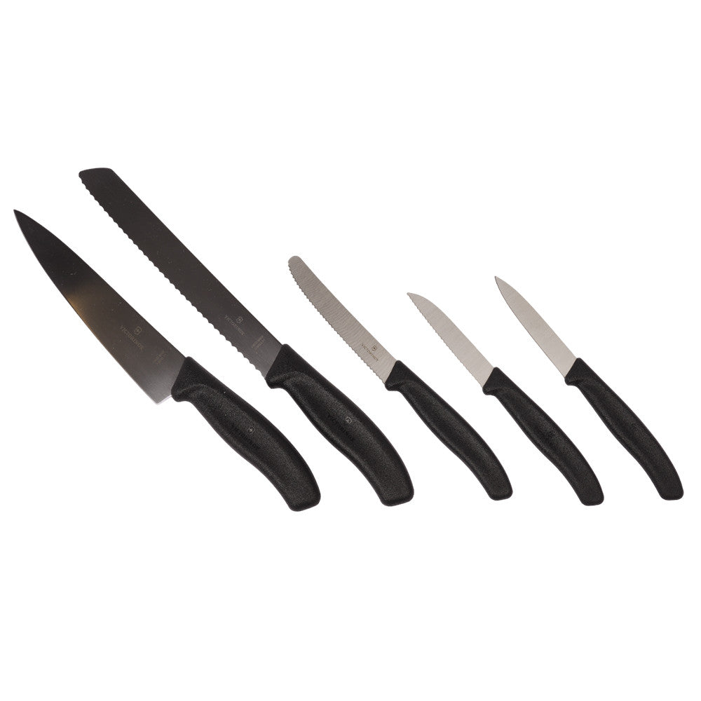 Victorinox 5-Piece Swiss Kitchen Knife Set V671 335G – Stainless Steel Blades