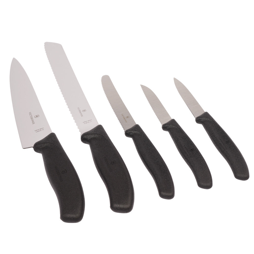 Victorinox 5-Piece Swiss Kitchen Knife Set V671 335G – Stainless Steel Blades