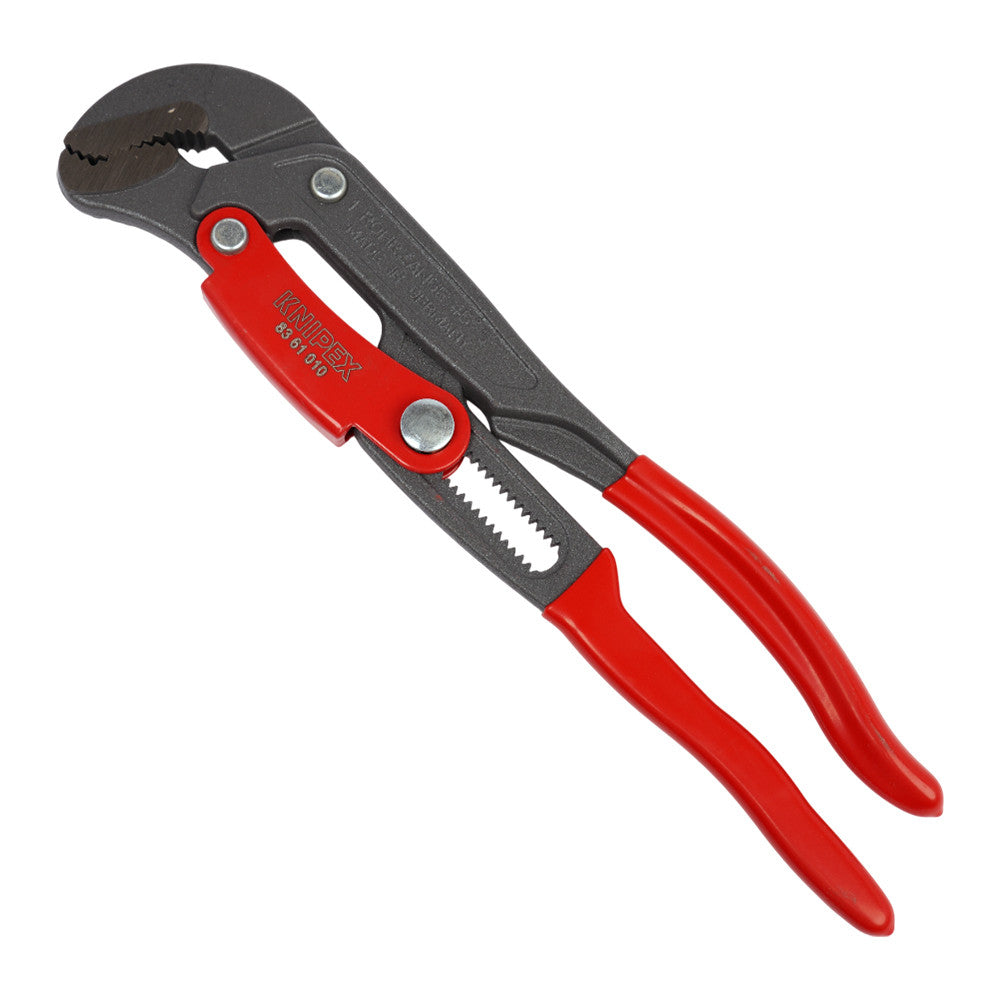 83 61 010 S-Type Pipe Wrench with Rapid Adjustment 1" 330 mm, Spannweite 42 mm : KNIPEX
