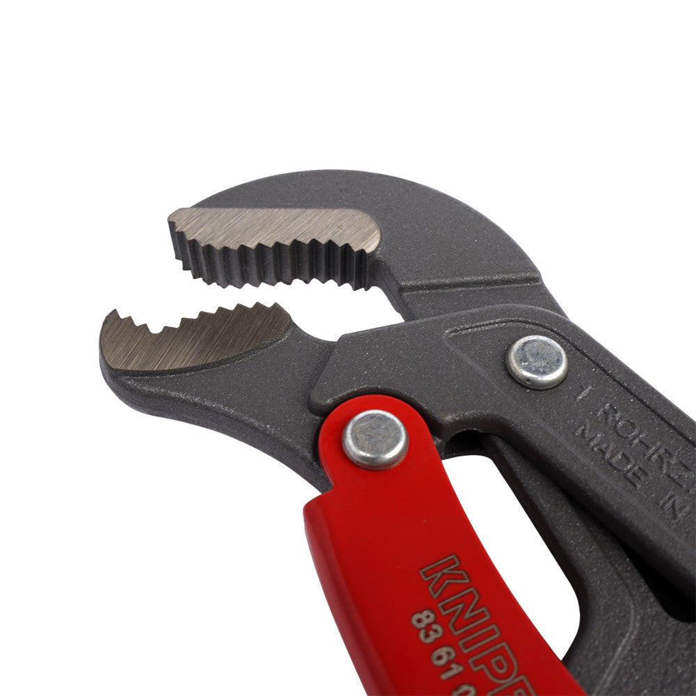 83 61 010 S-Type Pipe Wrench with Rapid Adjustment 1" 330 mm, Spannweite 42 mm : KNIPEX