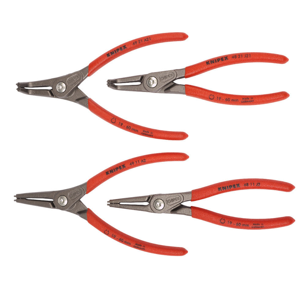 4 Piece Snap Ring Plier Set