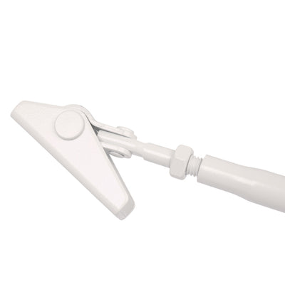 Hydraulic Adjustable Steel Door Closer – White, Model EJD5035161, 1 Count