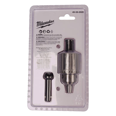 3/4" Weldon to 1/2" Chuck Adapter – Durable Heavy-Duty Drill Chuck Converter with Key, Model 4274-21