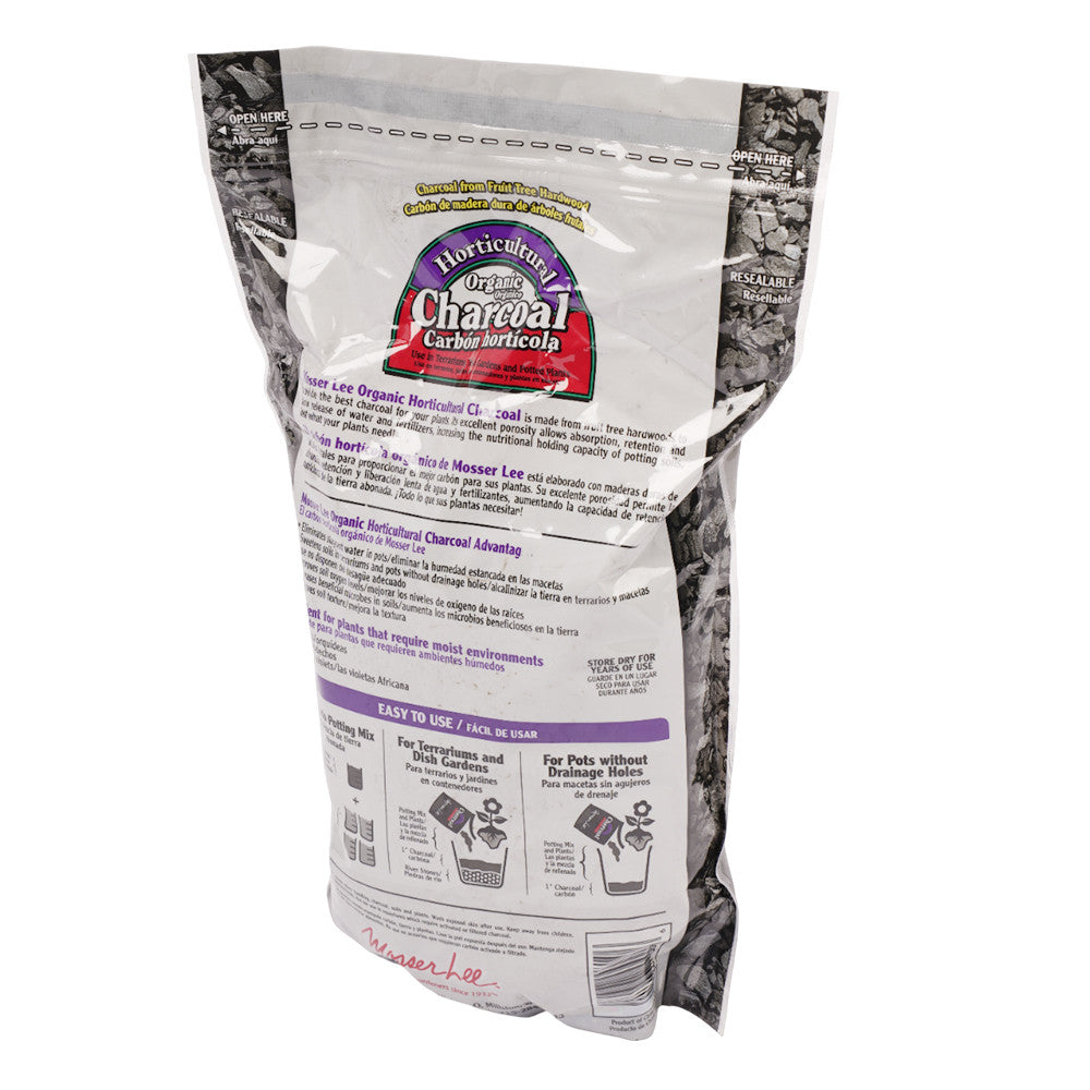 Mosser Lee Organic Horticultural Charcoal Natural Soil Conditioner 2.48 L 2.25 Qt.