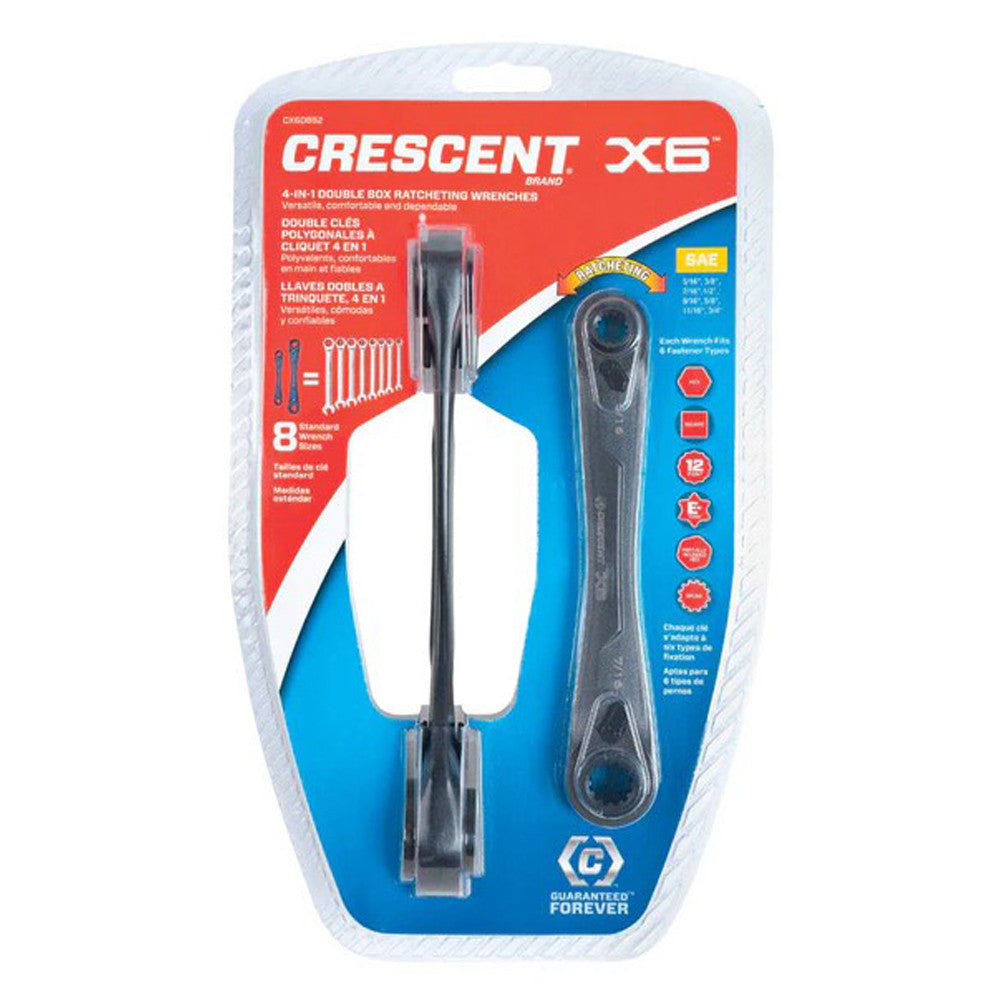 1 PC - 12 Point SAE Wrench Set 6.5 and 8.25 in. L 2 pk : Crescent