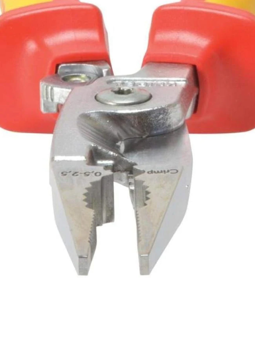 Knipex Pliers for Electrical Installation, 13 96 200, VDE-tested with opening spring