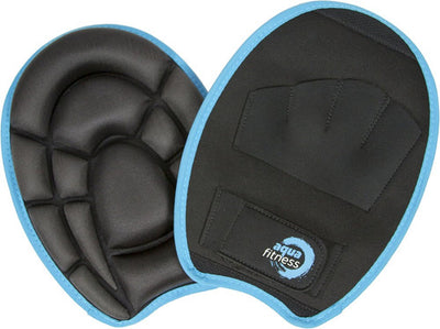 Aqua Fitness - Premium Resistance Mitts - Water Aerobics Gloves for Pool Exercise & Aquatic Training