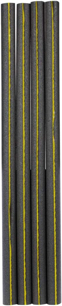 Duck Brand Foam Pipe Insulation Covers, 3/4-Inch x 3-Feet, Self-Sealing, Pack of 4, 1285241